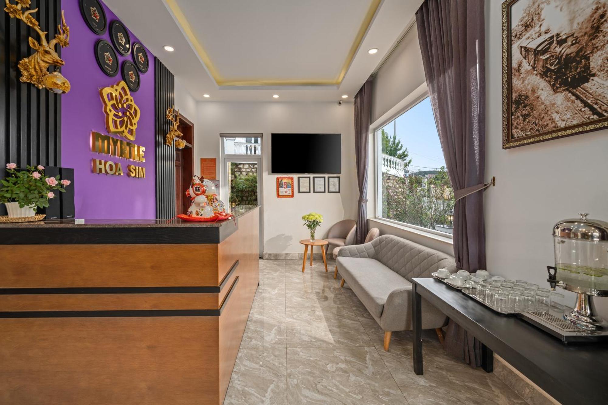 Myrtle Boutique Hotel Đà Lạt Exterior foto